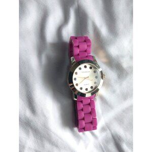 Rocawear Women's Gold Tone Quartz Pink Watch